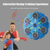 Smart Music Boxing Machine | Wall-Mounted | Bluetooth | LED Lights | 9 Speeds | Kids & Adults