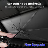 Foldable Car Windshield Sunshade umbrella style