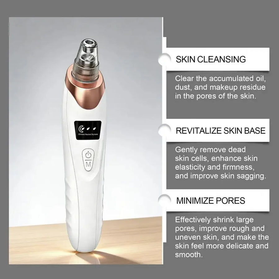 Face Skin Care Tools Electric Blackhead Remover Vacuum Cleaner Black Spots Removal Facial Deep Cleansing Pore Cleaner Machine