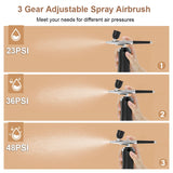 Cordless Airbrush Nail Machine | Wireless Nail Art Compressor & Varnish Sprayer