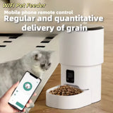 4L WiFi Automatic Pet Feeder | Smart App Control | For Cats & Dogs