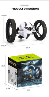RC Stunt Off-Road Car | 2.4GHz | Flip & Jump | WiFi HD Camera | LED | Kids Gift Age 14+