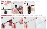 Cordless Airbrush Nail Machine | Wireless Nail Art Compressor & Varnish Sprayer