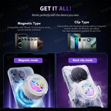 Portable Magnetic Phone Cooler With Semiconductor Freeze And RGB Light Mobile-phone Radiator For iPhone MagSafe Series Android