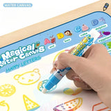 Magic Water Drawing Mat | 100x80cm Reusable | Montessori Painting Board | Educational Kids Toy