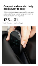 DUKA ATuMan Digital Tape Measure Rechargeable Rolling Measuring Tool with Large LCD for Complex Irregular Shapes