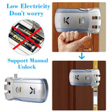 WAFU Smart Door Lock | Fingerprint & Password | WiFi & Bluetooth | Remote App Control