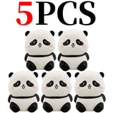 New Panda LED Night Light Living Room Cute Panda Plastic Lamp Bedside Decor Creative Kids Night Light Birthday Gift Decoration