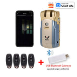 WAFU Smart Door Lock | Fingerprint & Password | WiFi & Bluetooth | Remote App Control