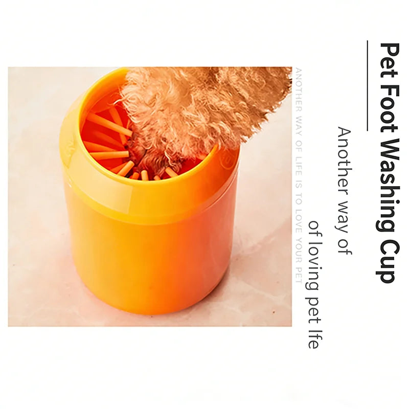Silicone Pet Paw Cleaner Cup quick-clean grooming tool