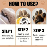 20g Dog Nose and Paw Balm Dog Paw Cream Cats Dogs Paw Protector Cream Pet Feet Moisturizer Pet Crack Feet Repair Pet Accessories