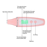 Facial Skin Analyzer Tester Facial Skin Tester Smart Display Skin Care Portable Digital Skin Detector Pen for Home Beauty Salon