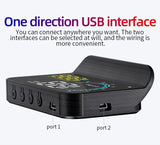 Car Head Up Display OBD + GPS HUD Display Digital GPS Speedometer Water Temp Voltage Fuel Tachometer Speed Alarm Electronic Part