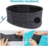 Wireless Bluetooth Headband Earphones Sports Headphones Elastic Headband Music Sleeping Eye Mask Bluetooth Headset