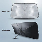 Foldable Car Windshield Sunshade | Umbrella Style | Heat Insulation Protection