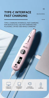 Pet Electric Grooming Trimmer | LED Light | Waterproof | Low Noise | Face, Paw, Ear & Hip | Dogs & Cats