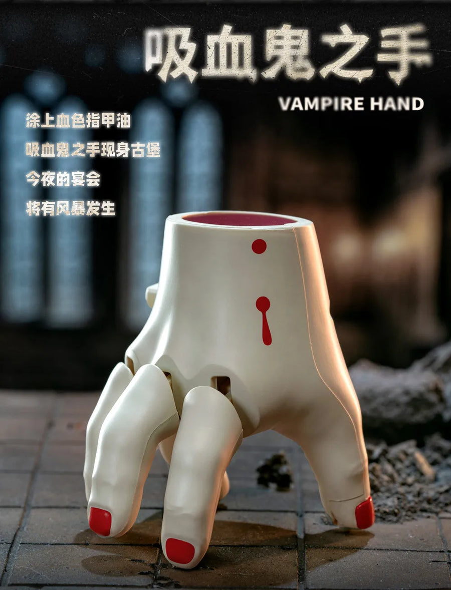 52TOYS Quesera Series Stranger Hands Wind Up Movable Toy Blind Box Collectible Novelty Model Ornament Mystery Box Birthday Gift