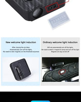 Wireless HD Laser Car Door Projector - 2/4pcs, Auto Accessory, No Wiring Required, Battery-Powered,  for Easy Night Entry