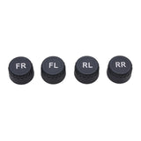 TPMS Solar Tire Pressure Sensor Car Tire Pressure Monitoring System with 4 Wheel Internal External Sensors TMPS