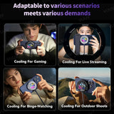 Portable Magnetic Phone Cooler With Semiconductor Freeze And RGB Light Mobile-phone Radiator For iPhone MagSafe Series Android