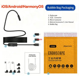 HD Endoscope Inspection Camera | IP67 Waterproof | 8 LED | Type-C & iOS | Car Sewer Pipeline Borescope