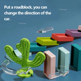 Domino Train for kids Automatic Laying Electric Car Colorful Dominoes Set Brick Blocks Kits Games Educational Toys Girl Boy Gift