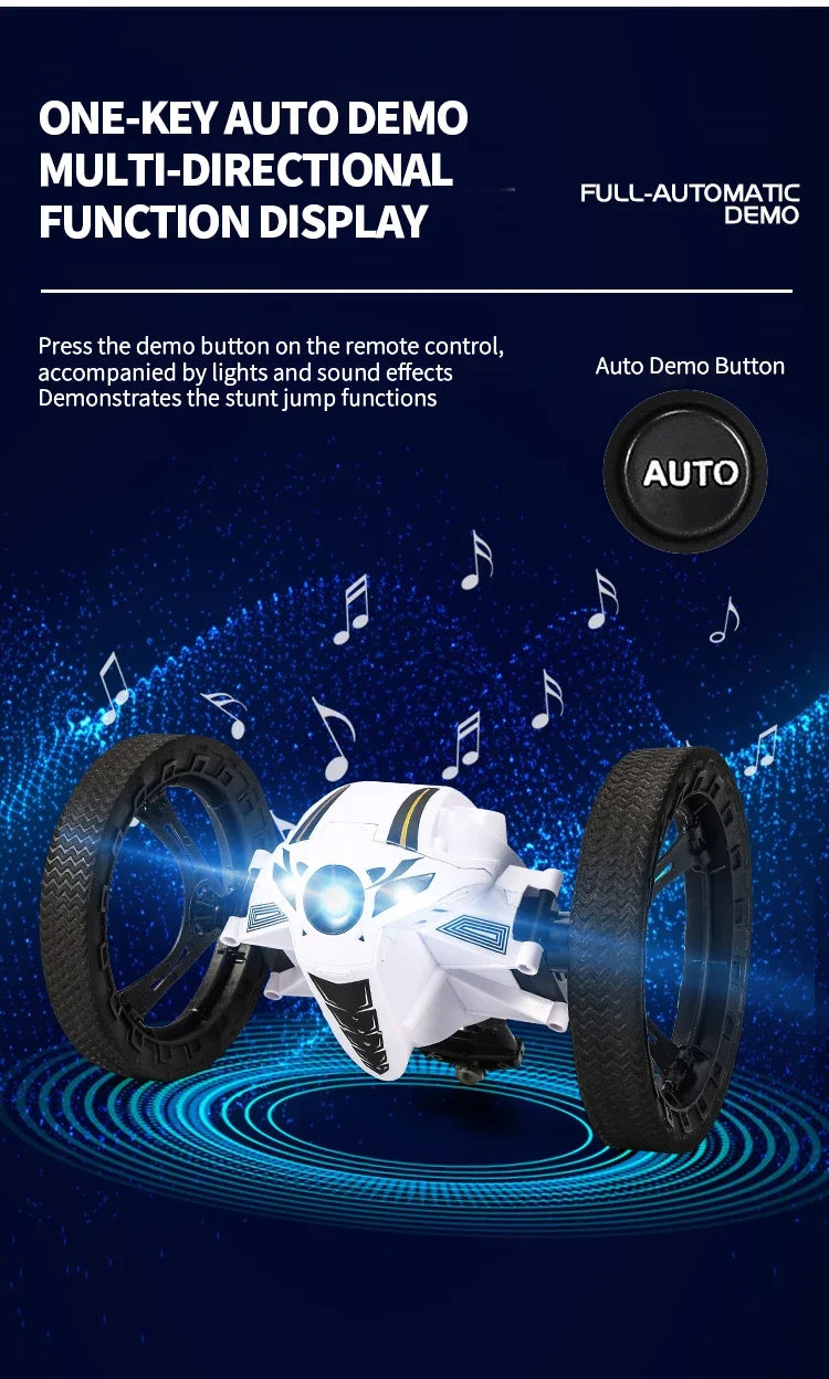RC Stunt Off-Road Car | 2.4GHz | Flip & Jump | WiFi HD Camera | LED | Kids Gift Age 14+