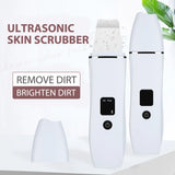 Ultrasonic Skin Scrubber | 4-Mode Blackhead Remover & Facial Deep Cleanser