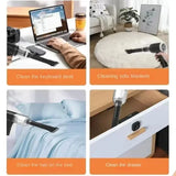 4-in-1 Wireless Car Vacuum Cleaner | Powerful Suction & Blow | Portable Handheld