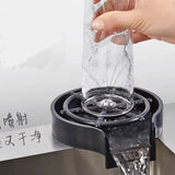Kitchen Sink Glass Rinser Automatic Cup Washer High Pressure Water Sprayer for Bottles Cups