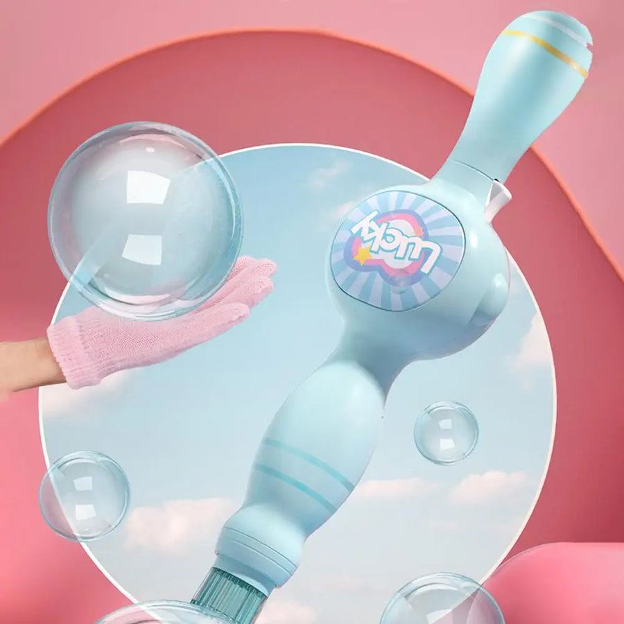 Magic Fog Bubble Wand | LED Color Lights | Smoke Bubble Stick | Kids Party Toy | Age 3+
