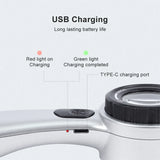 Wireless Skin Analyzer Dermatoscope | 50X-200X Magnification | Pore & Scalp Scanner