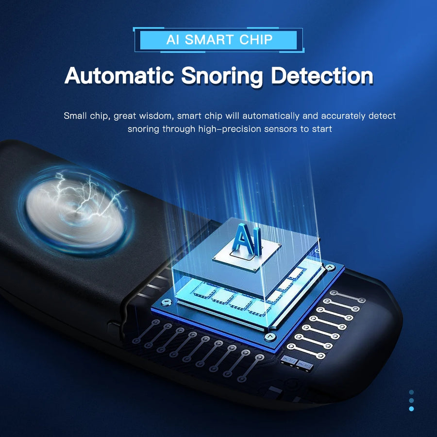 EMS Anti-Snore Device | Pulse Stop Snoring Sleep Aid | Comfortable Wristband