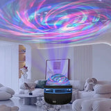 LED Starry Galaxy Projector Light RGB Smart Remote Control Star Aurora Lamp KTV USB for Home Room Camping Wedding Decorations