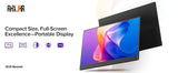15.6-Inch Portable Monitor | HD 1366x768 | For Laptop, Xbox, PS4/5 & Switch