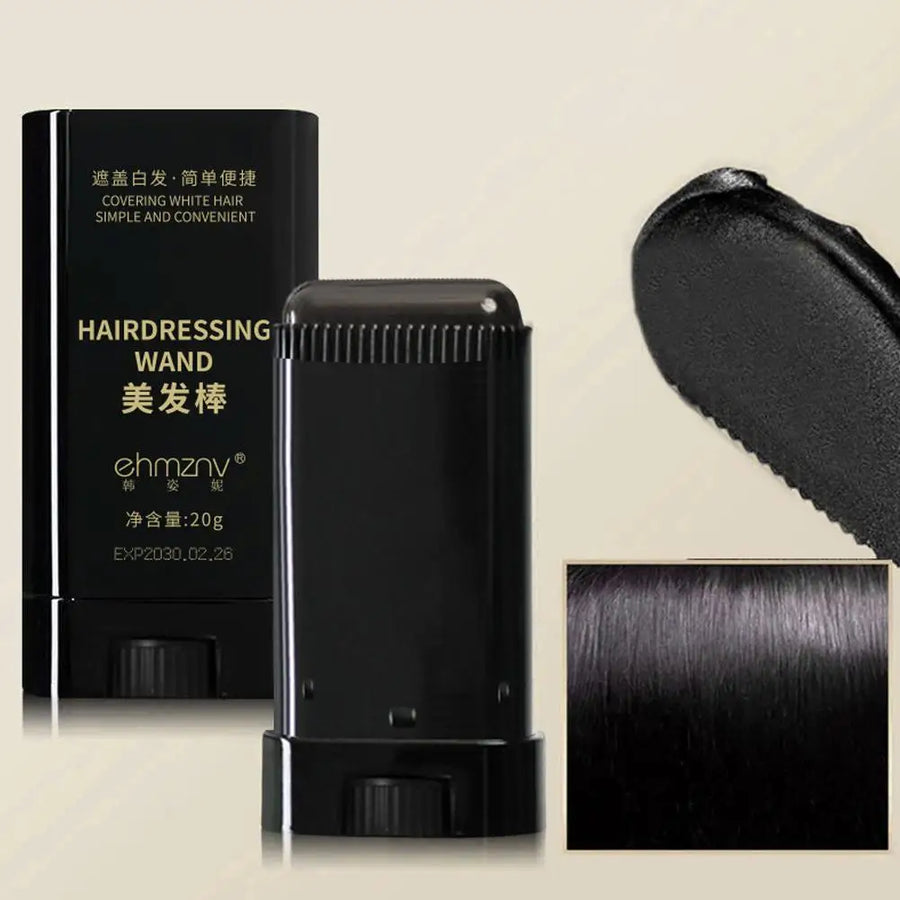 2-in-1 Hair Color Comb | Instant Gray Hair Coverage | Waterproof Sweatproof Dye Stick