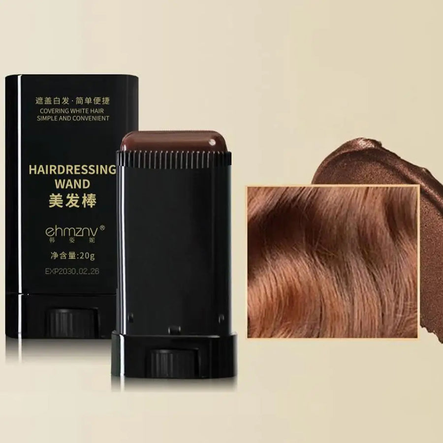 2-in-1 Hair Color Comb | Instant Gray Hair Coverage | Waterproof Sweatproof Dye Stick