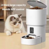 4L WiFi Automatic Pet Feeder smart app control