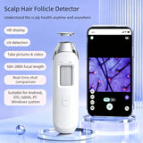New 50X-200X Magnifying Hair Follicles Scalp Detector Skin Analyzer Microscope Tool High Definition Skin Tester Support APP