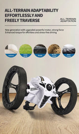 RC Stunt Off-Road Car | 2.4GHz | Flip & Jump | WiFi HD Camera | LED | Kids Gift Age 14+