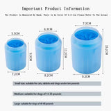 Silicone Pet Paw Cleaner Cup | Quick-Clean Grooming Tool | For Dogs & Cats