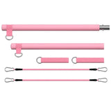 Pilates Resistance Band Kit | Portable Home Gym Set | Full Body Workout