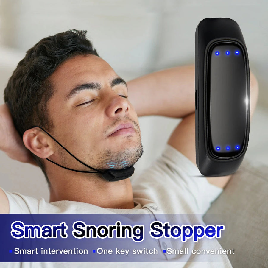 EMS Anti-Snore Device | Pulse Stop Snoring Sleep Aid | Comfortable Wristband
