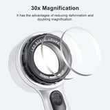 Wireless Skin Analyzer Dermatoscope | 50X-200X Magnification | Pore & Scalp Scanner