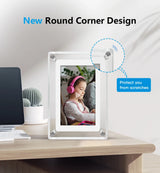 Acrylic Digital Photo Frame 5 Inch 1200mAh Vertical Display IPS Screen 4G Memory Battery Porta Retrato Digital Picture Frame