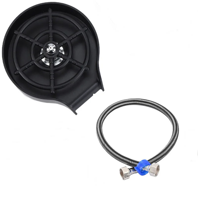 Kitchen Sink Glass Rinser Automatic Cup Washer High Pressure Water Sprayer for Bottles Cups