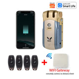WAFU Smart Door Lock | Fingerprint & Password | WiFi & Bluetooth | Remote App Control