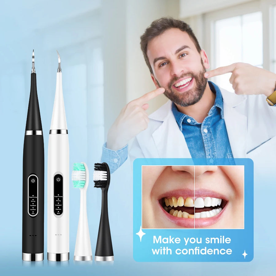 Electric Dental Scaler & Teeth Cleaner | 5 Modes | HD Visual Camera | IPX6 Waterproof