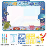 Magic Water Drawing Mat | 100x80cm Reusable | Montessori Painting Board | Educational Kids Toy