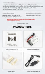 RC Stunt Off-Road Car | 2.4GHz | Flip & Jump | WiFi HD Camera | LED | Kids Gift Age 14+